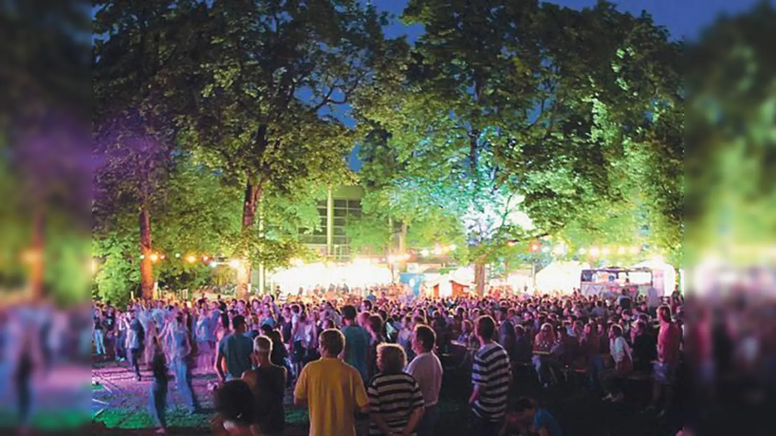 Atemberaubende Atmosphäre mitten im Großstadttrubel: Tunix Open Air zum 37. Mal auf der Wiese neben der Glyptothek.	 (Foto: Tunix)