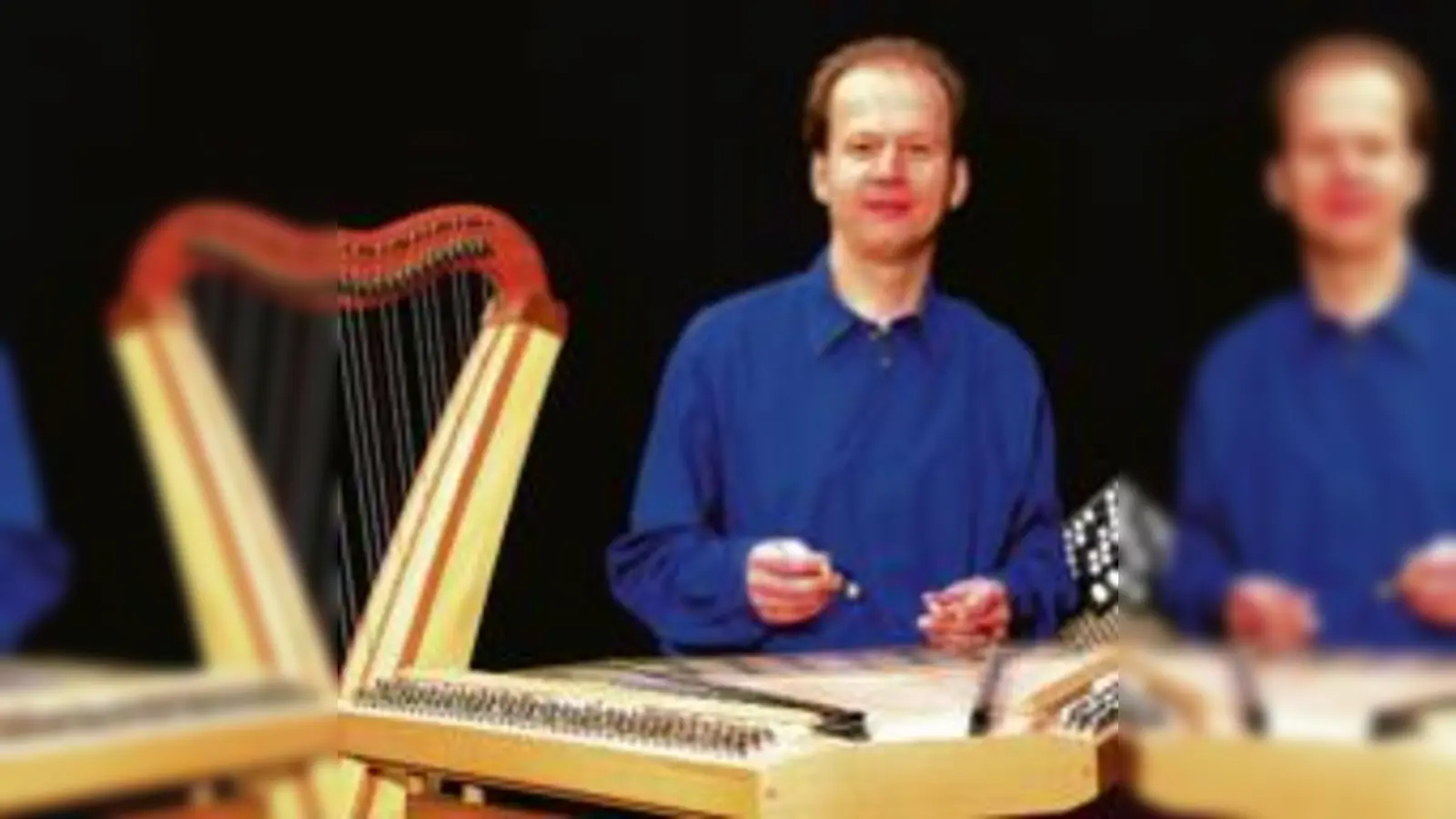 Der Hackbrettvirtuose Rudi Zapf kommt in den <br><br>Gasteig. 	 (Foto: VA)