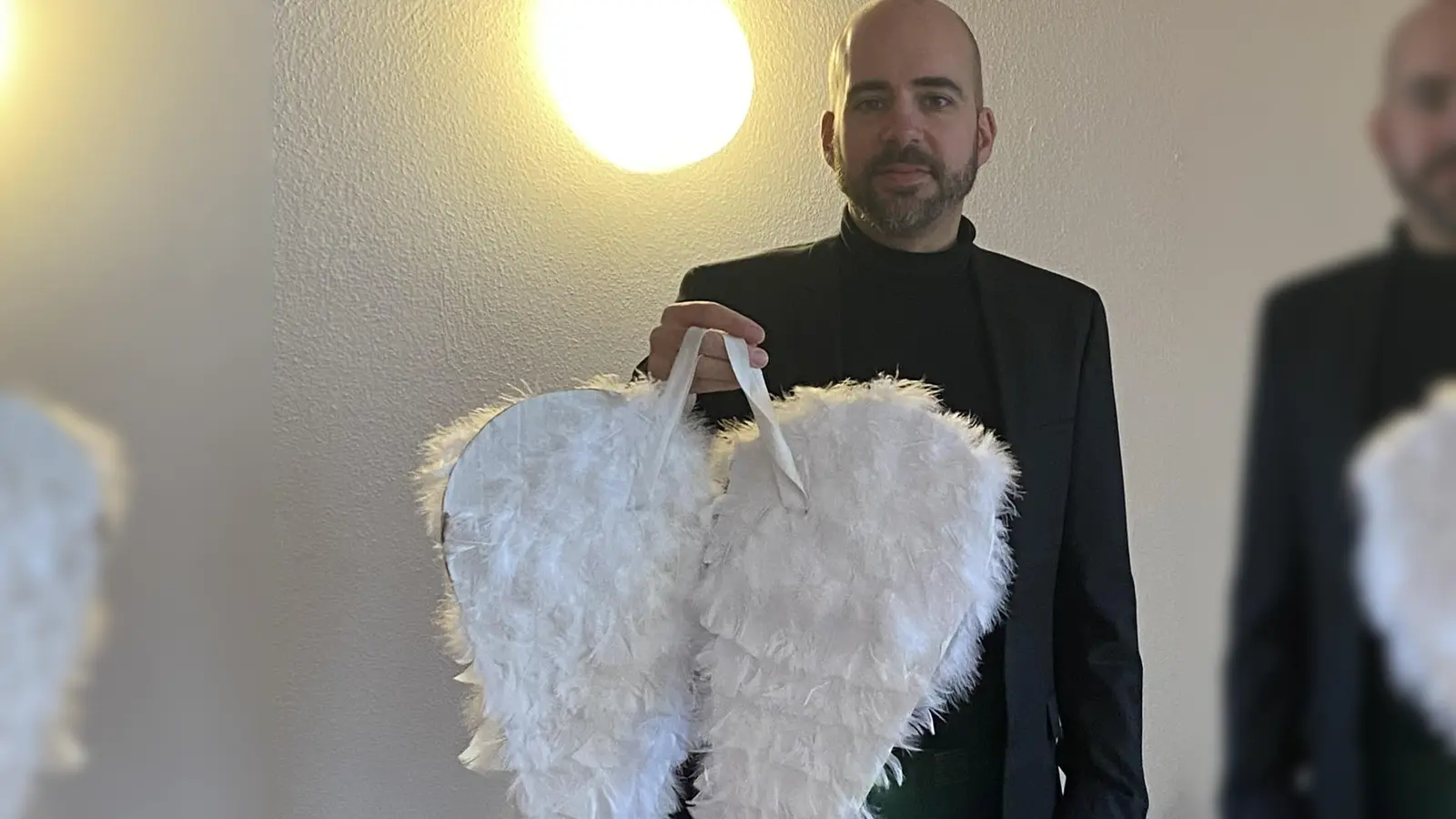 Pfarrer Philipp Bäumer wünscht uns allen einen Engel des Friedens zum Weihnachtsfest. (Foto: Privat)