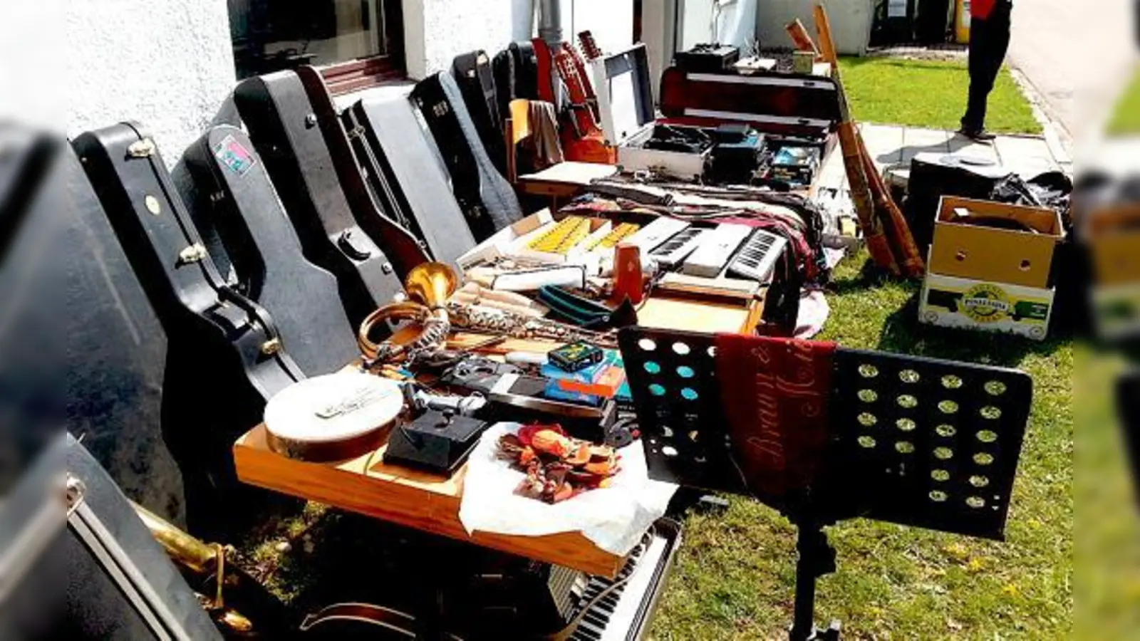 Am 8. November findet in Hohenbrunn ein Flohmarkt für Musikinstrumente und Co statt. 	 (Foto: VA)