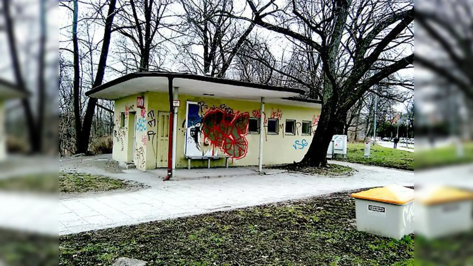 Wird Toilettenhäuschen am Herkomerplatz zu einem Bistro-Café umgebaut?	 (Foto: hgb)