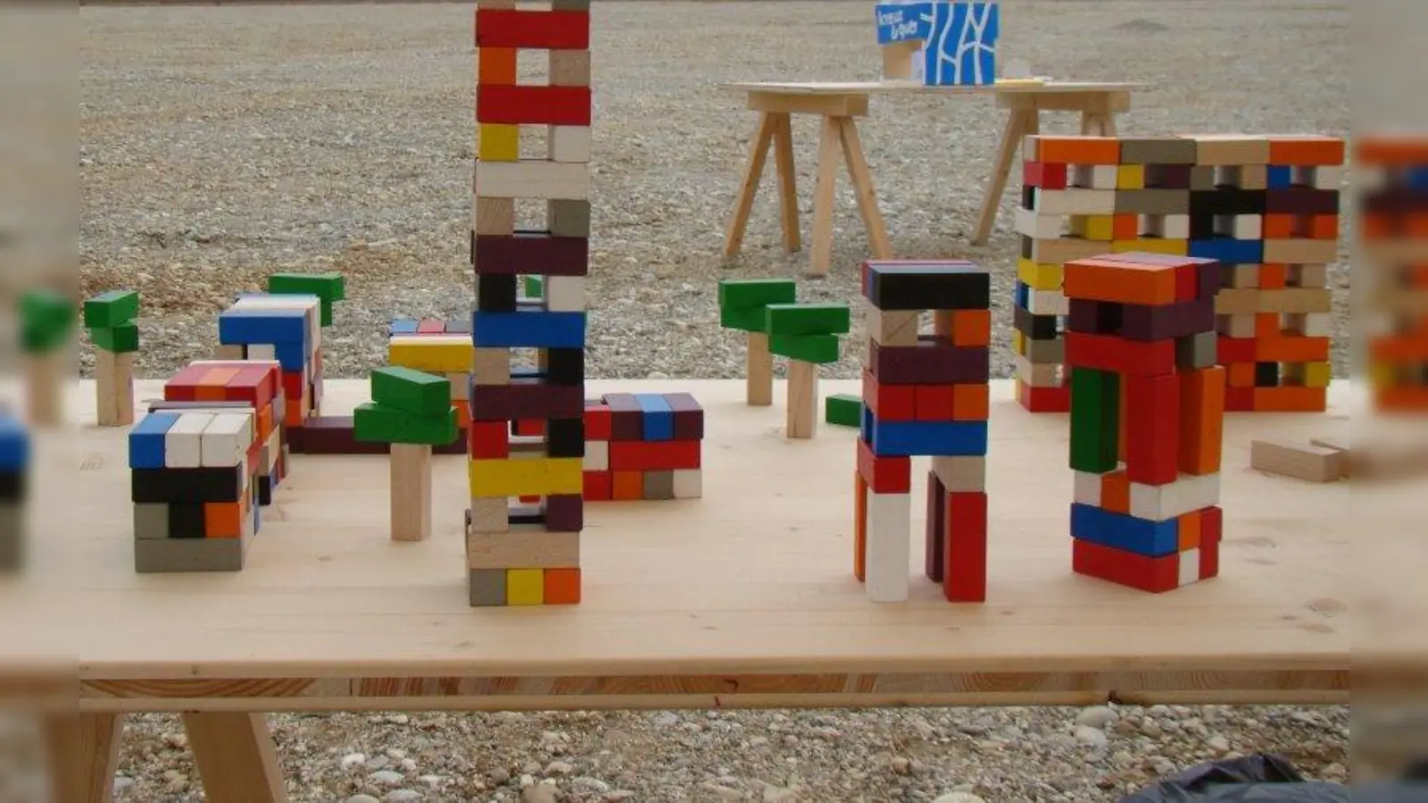 Bauklötze statt Bauten - der zweite Realisierungsabschnitt liegt noch in weiter Ferne. (Foto: pst)