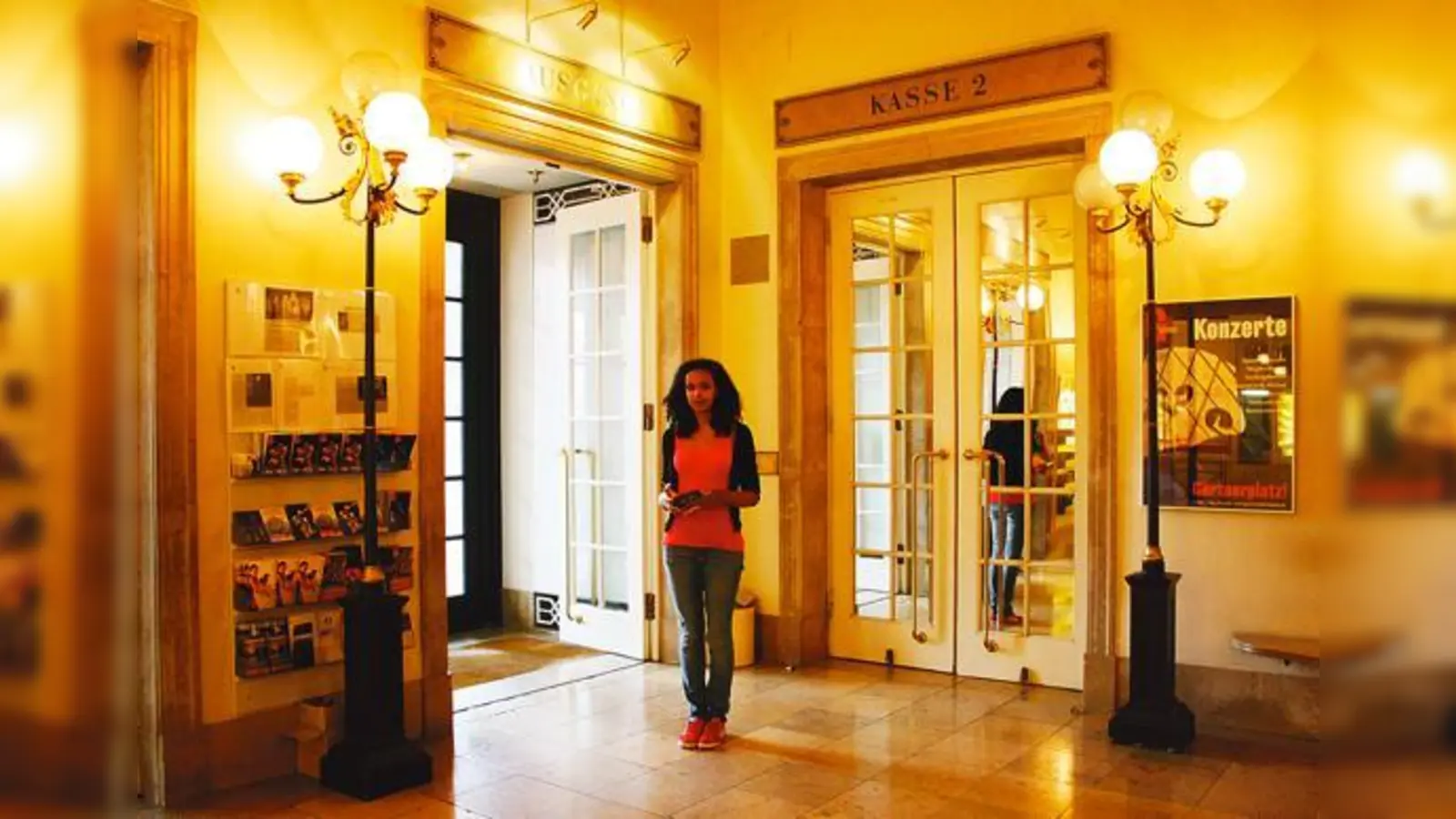 Beim »Zauberer von Oss« spielt Amna Franzke in wenigen Tagen im Theater am Gärtnerplatz Geige.	 (Foto: js)