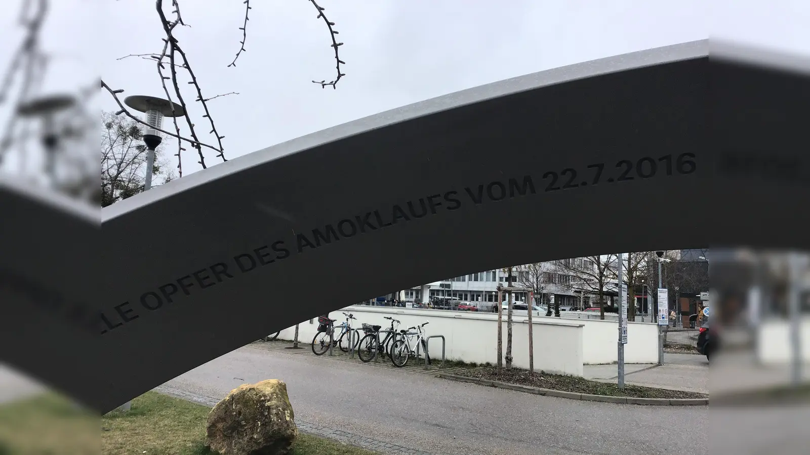 Das Denkmal in der Hanauer Straße wird aktuell überarbeitet. (Foto: Daniel Mielcarek)