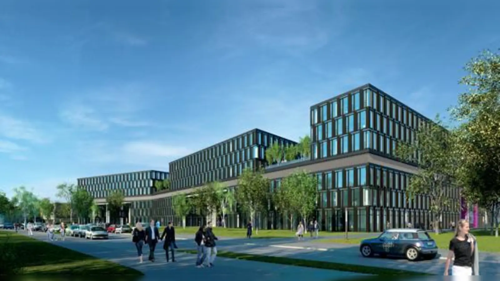 Ehemaliges »Bärlocher-Gelände« in der Riesstraße, wo bald der außergewöhnliche Gebäudekomplex 88north entstehen wird.	  (Foto: Riesstraße 16 GmbH & Co KG)