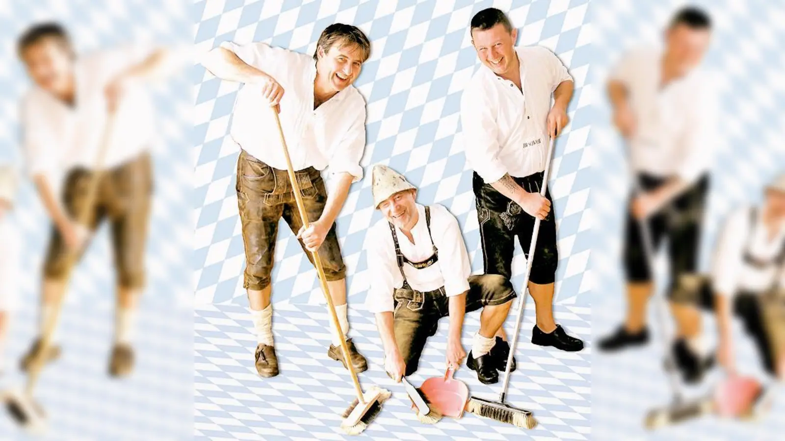 Es ist etwas faul im Freistaat: »Sauglocknläutn« bieten echte Volksmusik mit satirischen Texten.	 (Foto: VA)