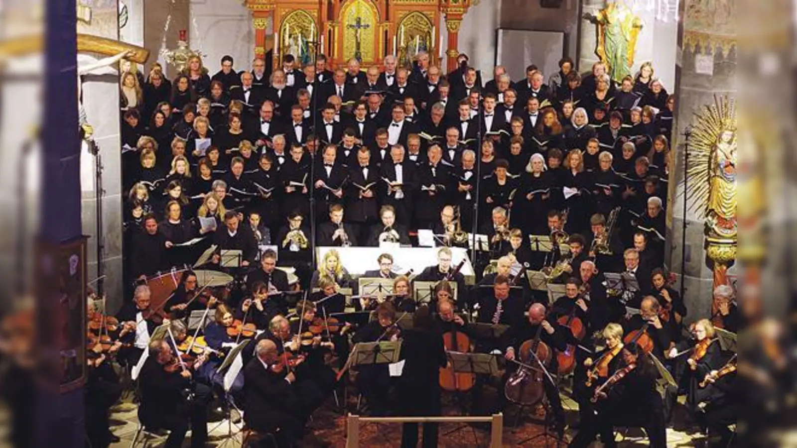 Das Akademische Sinfonieorchester erreicht in Konzertbesetzung eine Stärke von 70 bis 90 Musikern.	 (Foto: ASO)