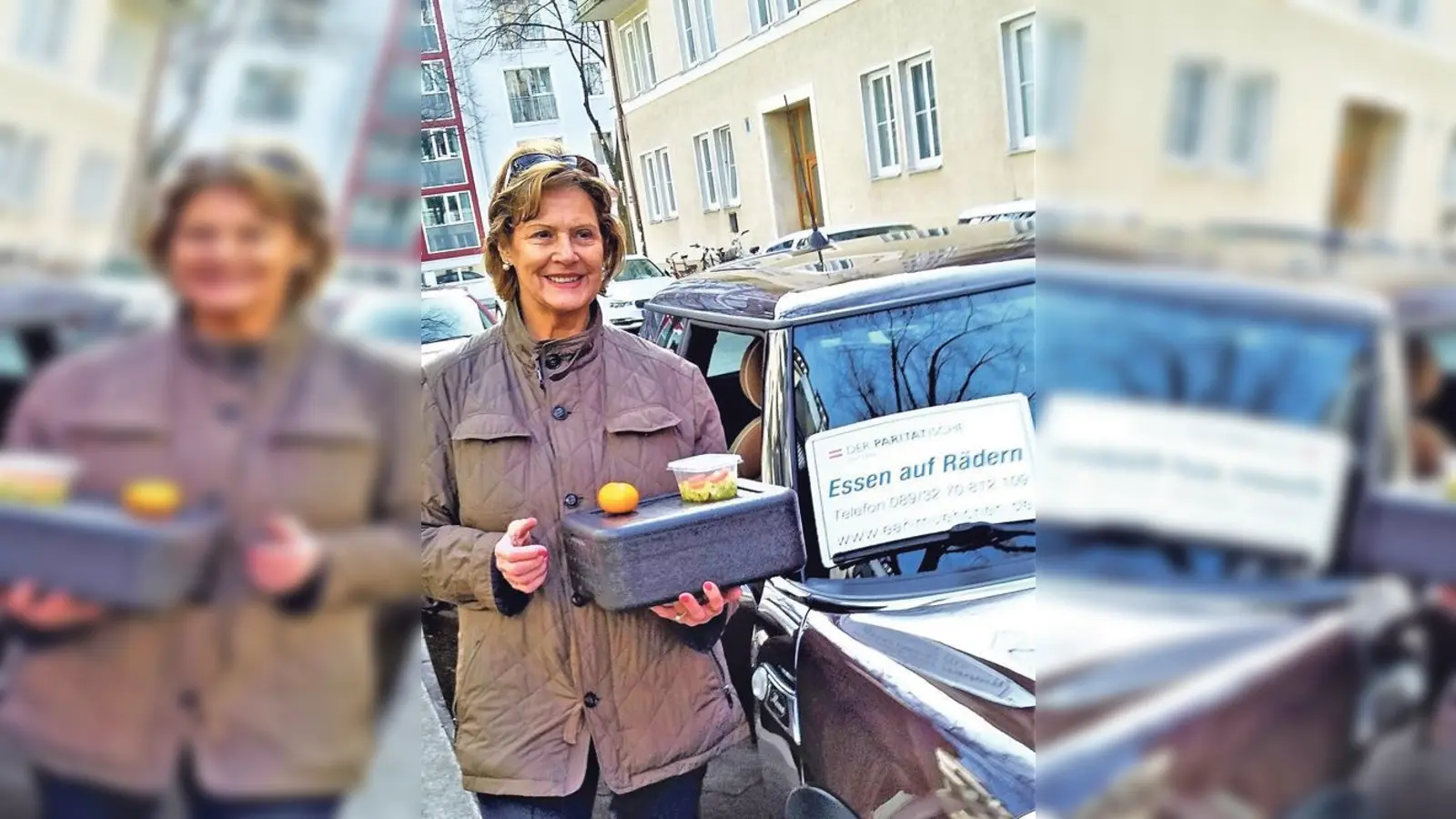 DAFC-Mitglied Carole Boehm ist die Leiterin des Projekts »Essen auf Rädern« und selbst seit 30 Jahren bei den Lieferungen dabei. Sie möchte gerne auch die junge Generation für das Projekt begeistern.	 (Foto: DAFC München)