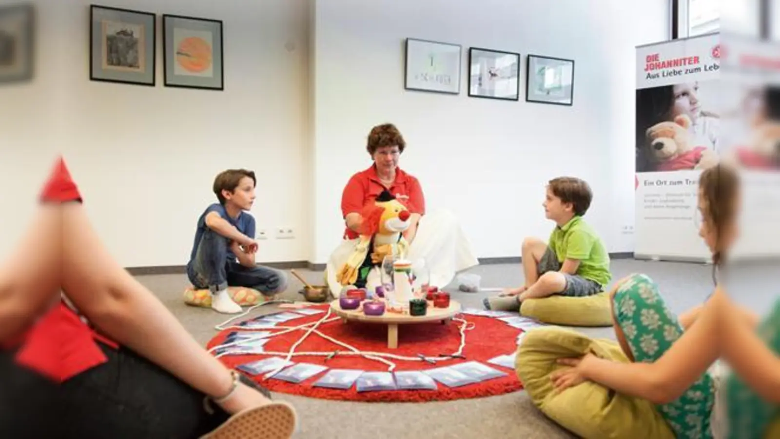 Die Johanniter sind in vielen Bereichen aktiv  auch bei Kindern.	 (Foto: Johanniter)
