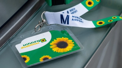 Mit dem Sunflower-Schlüsselanhänger symbolisiert man, dass man Hilfe benötigt. (Foto: Stephan Goerlich)