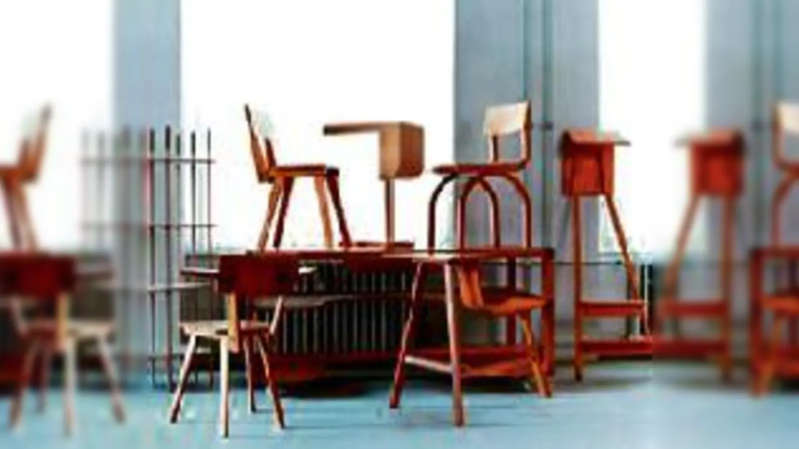 »Woodstock«  Grcic-Möbel aus Holz aus den 90er  (Foto: Florian Boehm)