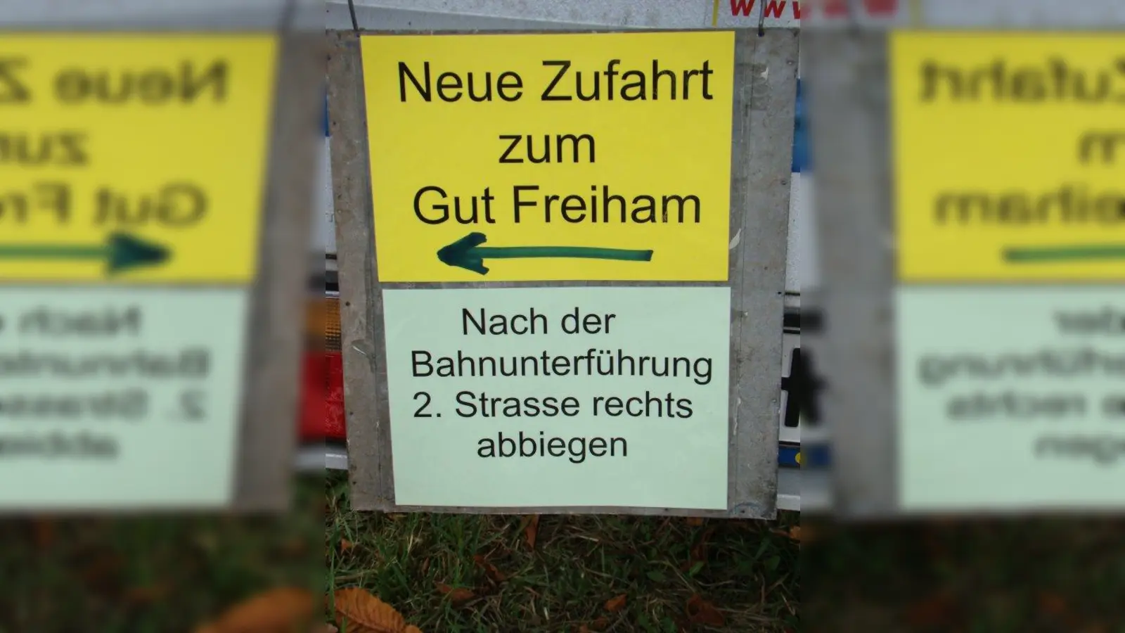 Die neue Zufahrt ist für viele Ausflügler ein Umweg. (Foto: pst)