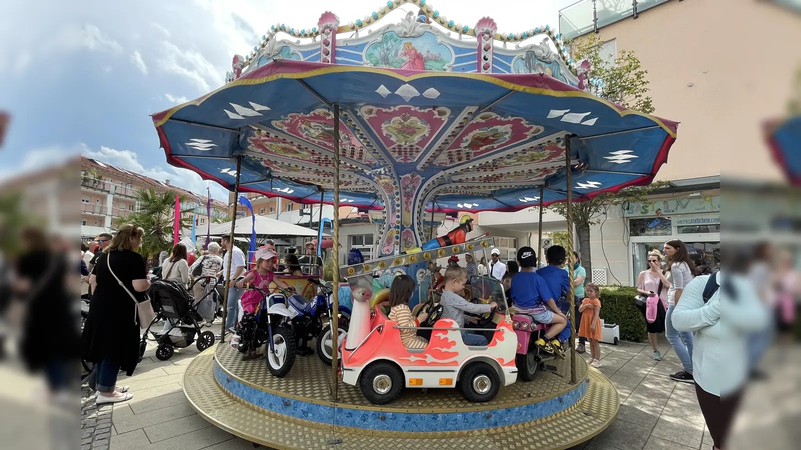 Für die Kinder gibt es viele Attraktionen, die Spaß machen. (Foto: pst)