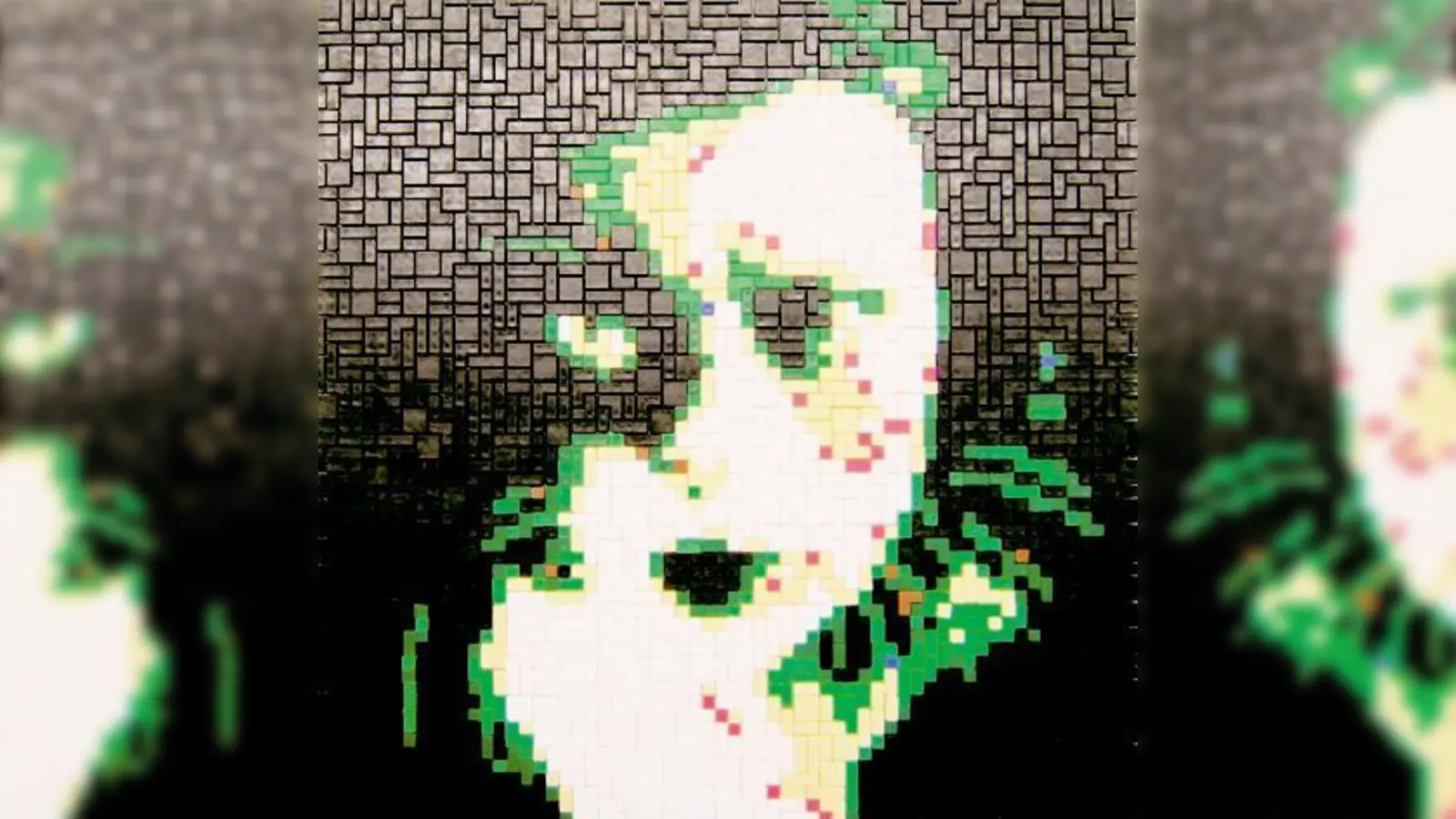 Pixel-Hommage an Wanda Wurz. 	 (Foto: VA)