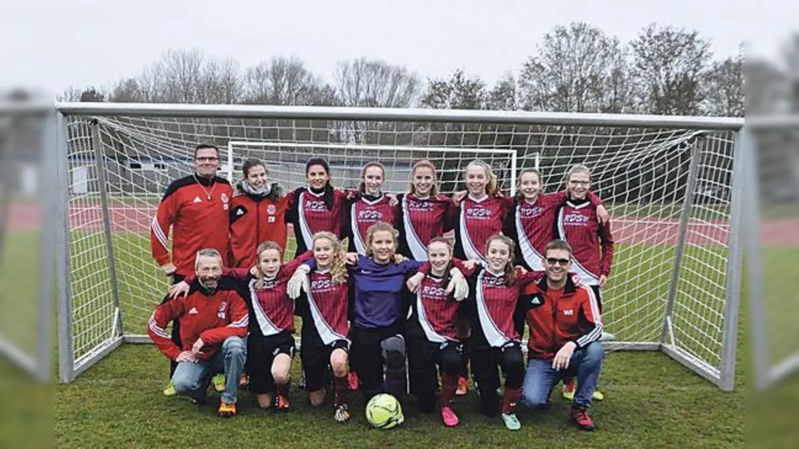 Die Markt Schwabener C-Juniorinnen sind frischer Herbstmeister der BOL Oberbayern.	 (F: Verein)