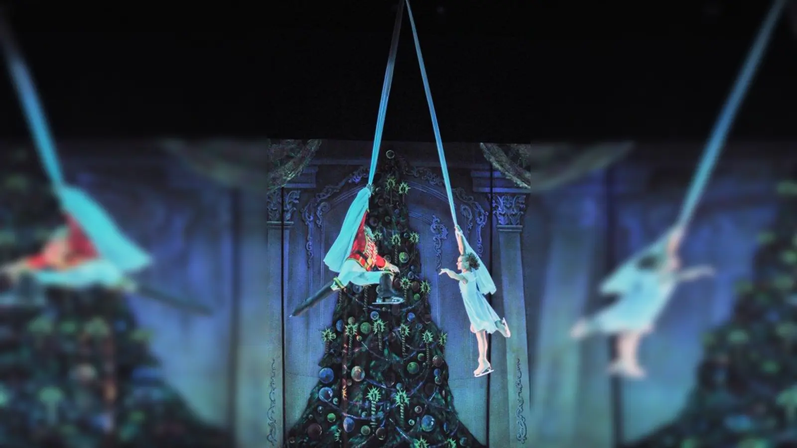 Eistanz und Zirkusartistik verschmelzen bei den  Shows des Russian Circus on Ice. (Foto: pi)