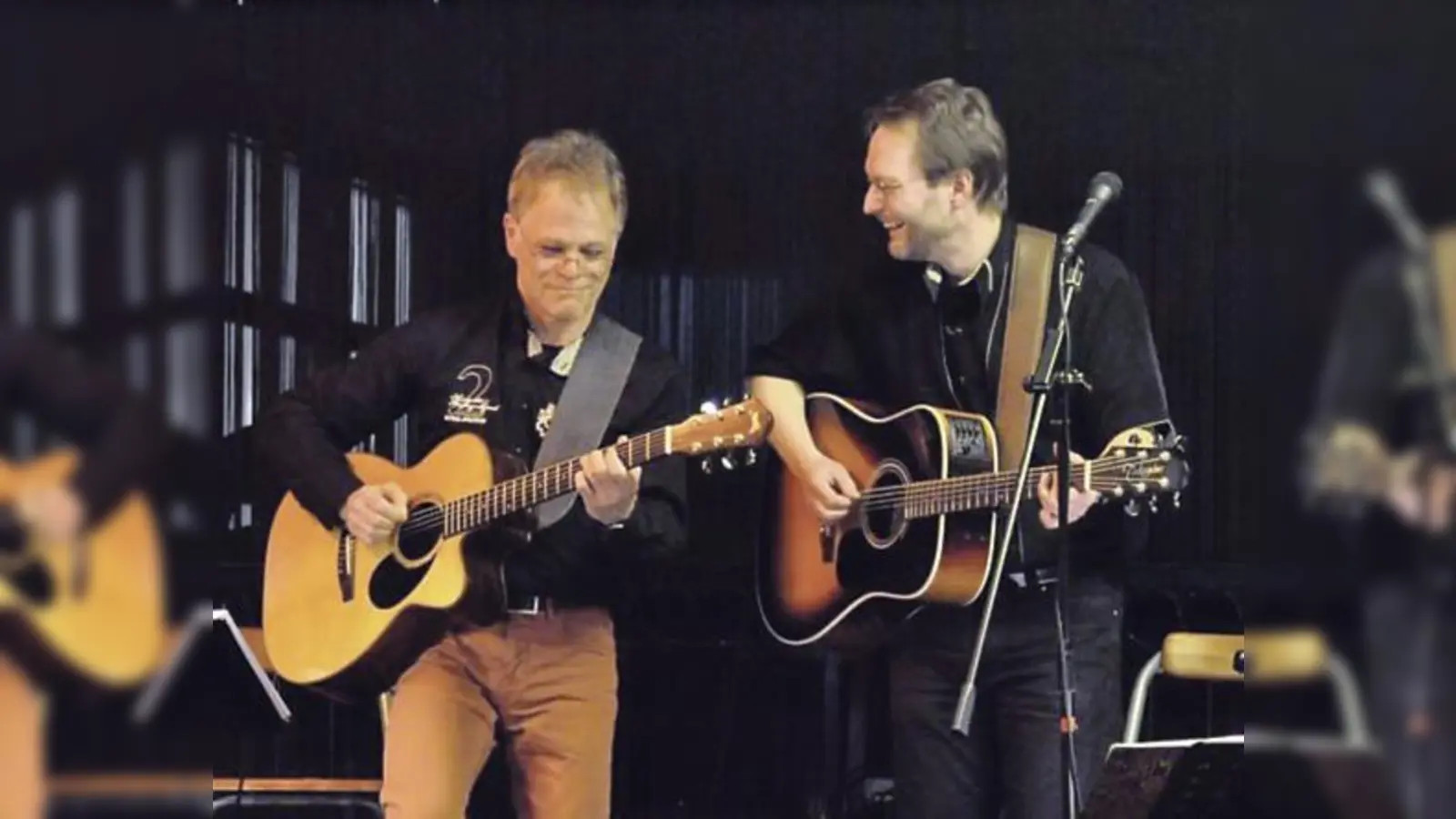 Das Gitarrenduo »M &amp; M« am 28. Juli zu Gast im  Kulturhaus Neuperlach	 (Foto: VA)