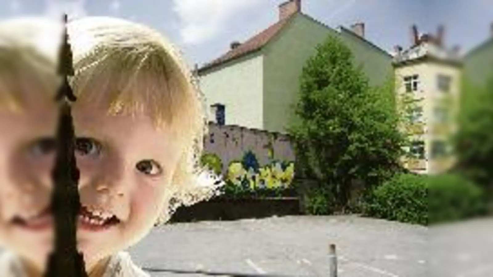 Auf diesem städtischen Grundstück an der Müllerstraße soll ein Gebäudekomplex entstehen  mit Kinderkrippe, falls es nach dem BA 1 geht.  (Foto: iz/clash)