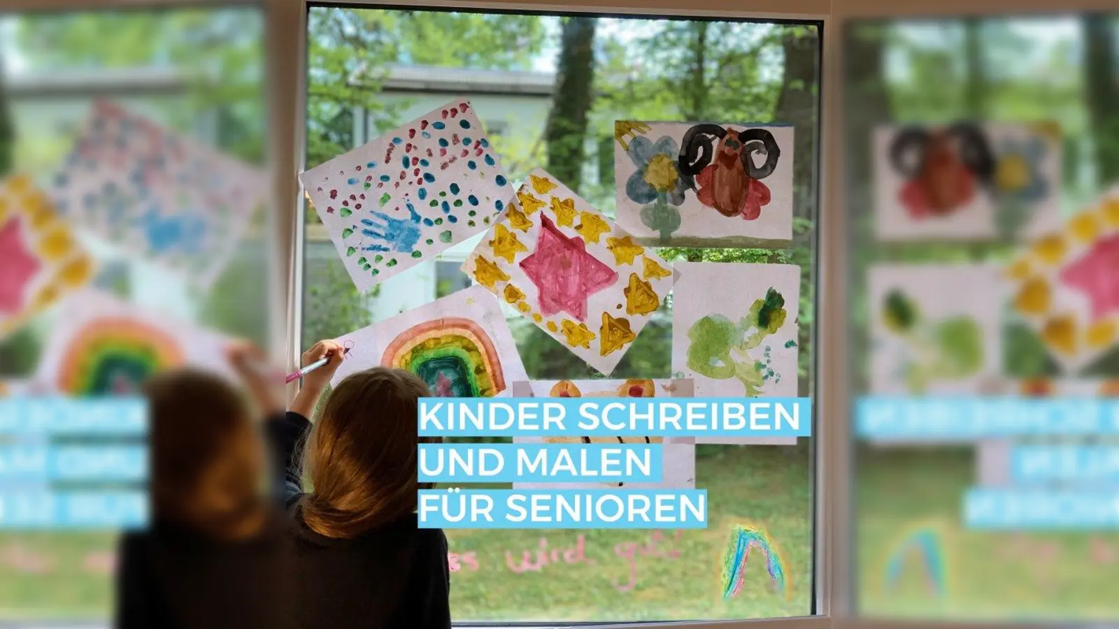 Die Aktion „Kinder schreiben Senioren” ist eine Win-Win-Situation: Die Kleinen können ihrer Kreativität freien Lauf lassen und ältere Mitbürger freuen sich über die kunterbunte Post. (Foto: Gemeinde Pullach)