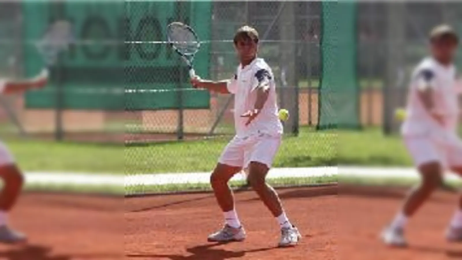 Ein Garant für Siege: Ismanings Tennislehrer Markus Krimmer findet zurück zum alten Selbstvertrauen und gewann am vergangenen Wochenende zweimal ganz klar.  (Foto: BA)