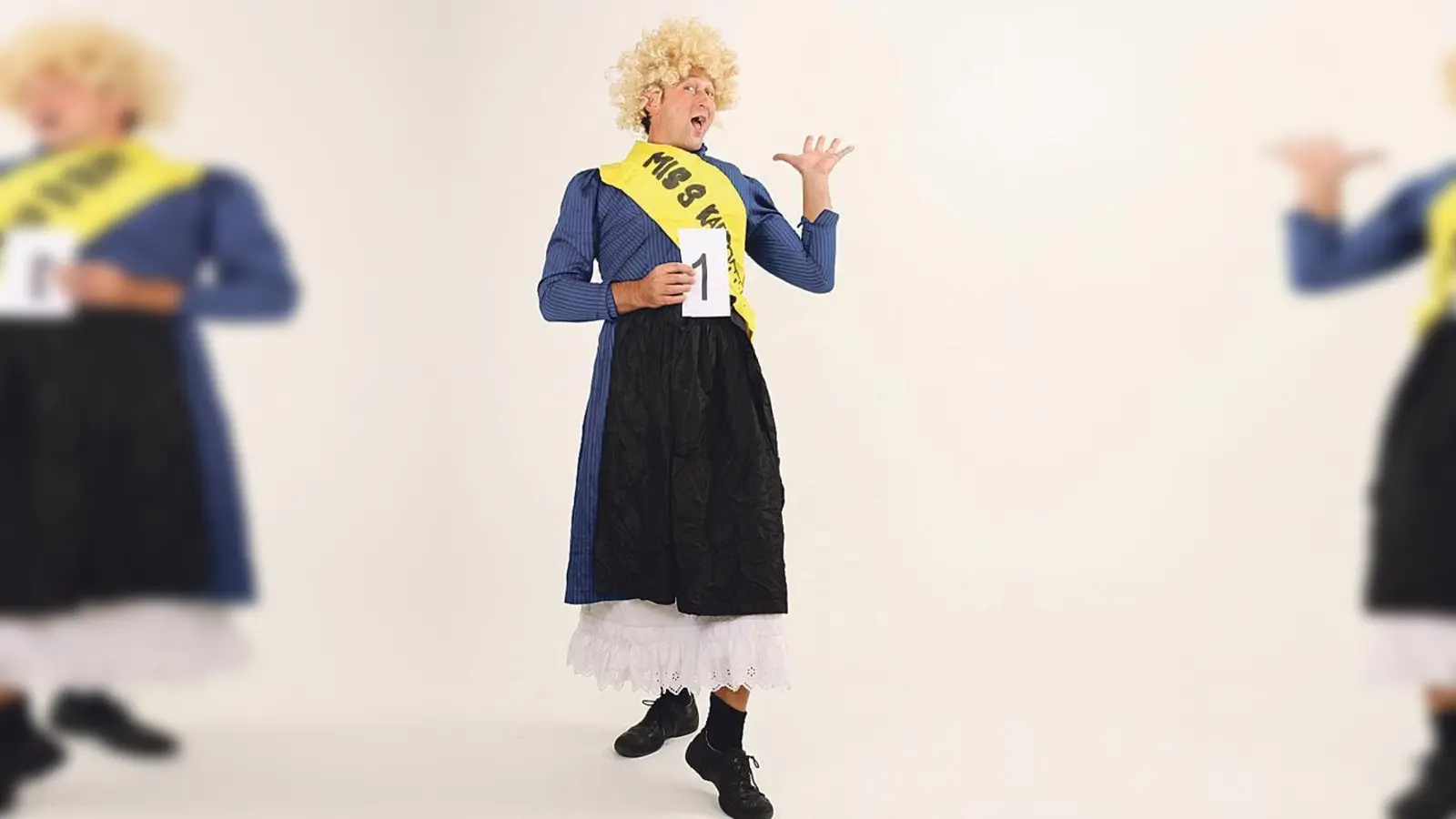 Werner Gerl verkörpert die Charaktere, die er auf die Bühne bringt, gerne selbst.	 (Foto: Werner Gerl bei Leinup)