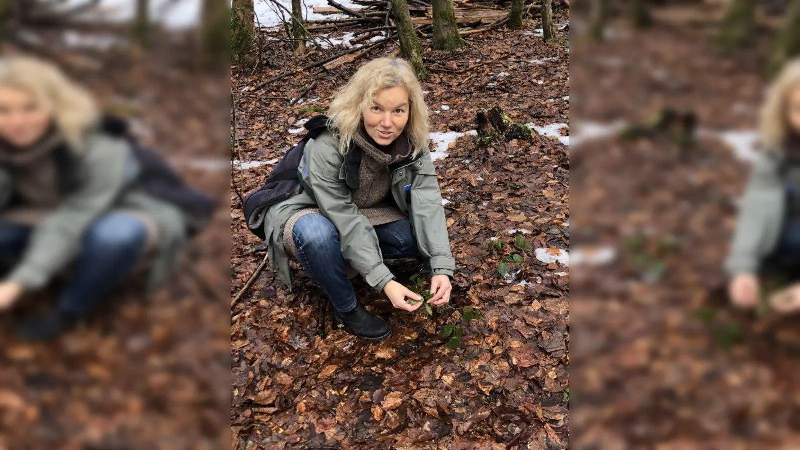 Försterin Sigrid Hagen: Im Wald gibt es viel zu entdecken. (Foto: hw)