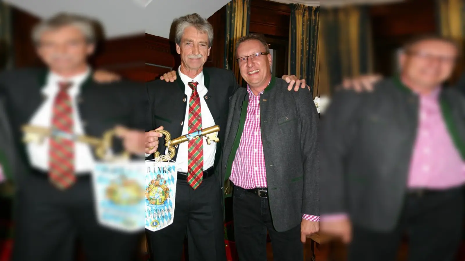 Ehemaliger Präsident Oliver Kugler (re.) und neuer Präsident Walter Schulze.	 (Foto: Privat)