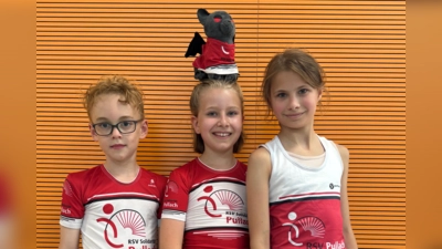 Raphael Kroke, Elisabeth Demmele und Mariia Haiko (von links). (Foto: RSV Pullach)