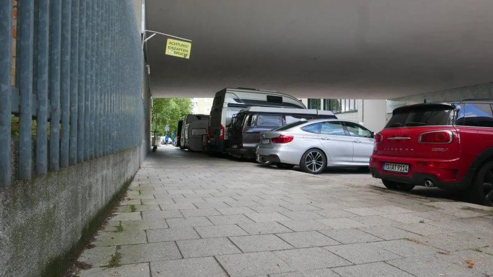 Unterführung in der Flössergasse. (Foto: lsc)