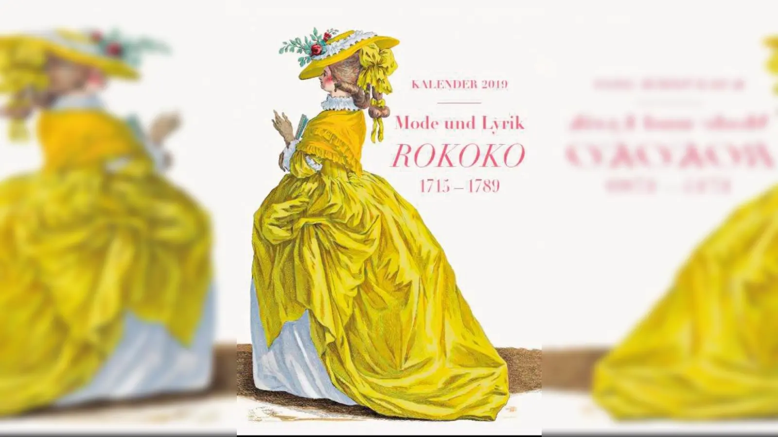 Dem Rokoko widmet sich der von der Orag herausgegebene Jahreskalender für 2019. (Foto: Von Parish Kostümbibliothek)