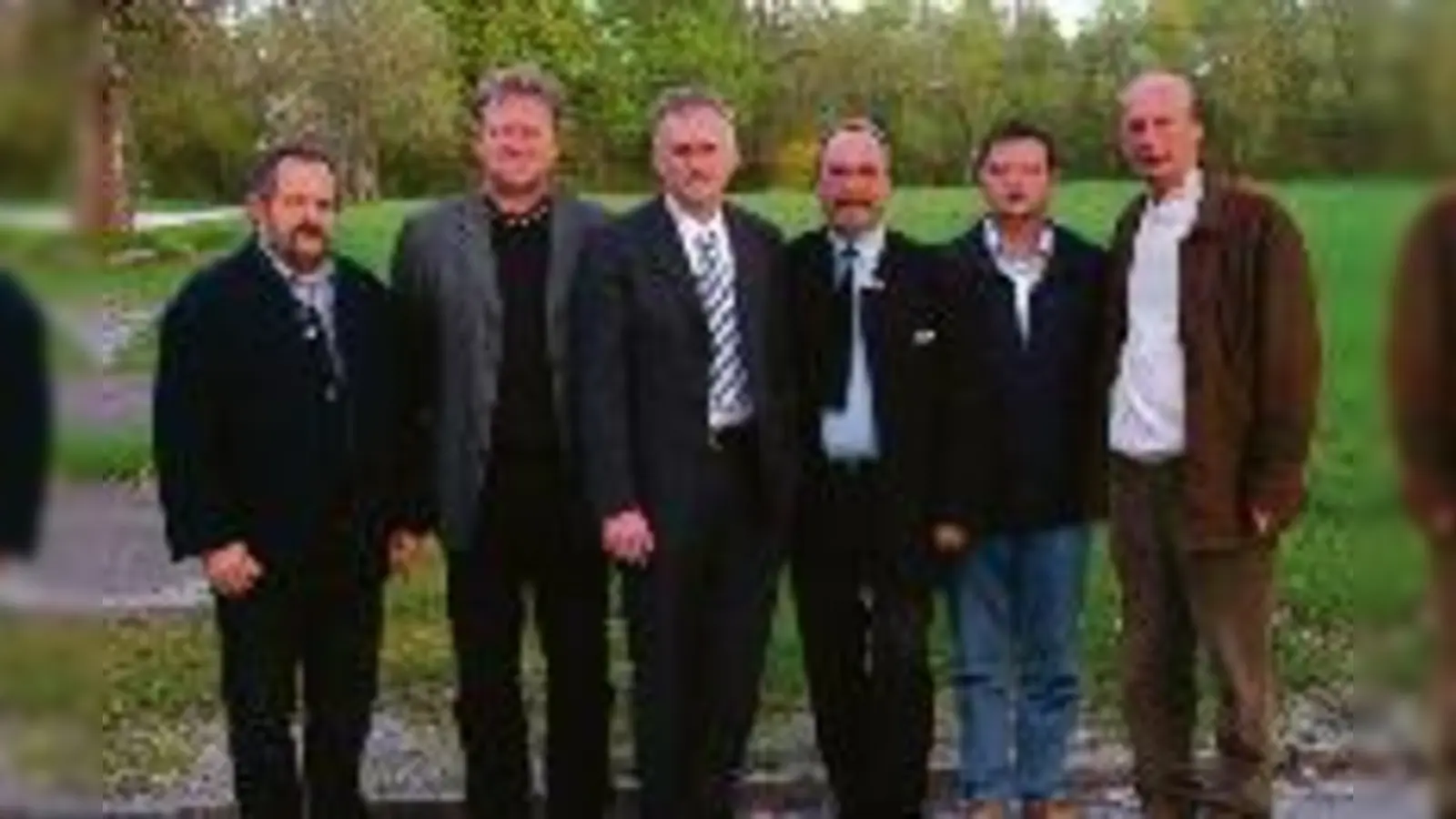 Die Vertreter der Sportvereine im Nord-Osten: Peter Birgel, Walter Sichert, Hans-Ulrich Pfaffmann, Bertram Hacker, Klaus Scharf, Peter Demuth (v.l.).&nbsp; (Foto: Verband)
