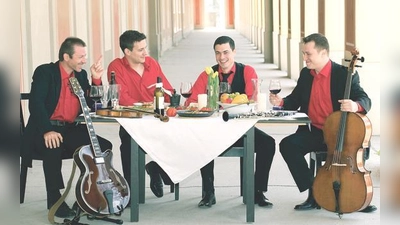 Guten Appetit! Das Ensemble »Passo Avanti« wird auf Schloss Amerang am 12. Juli auftreten. Die Sommerkonzerte finden von 4. Juli bis 24. August statt. 	 (Foto: Schloss Amerang)