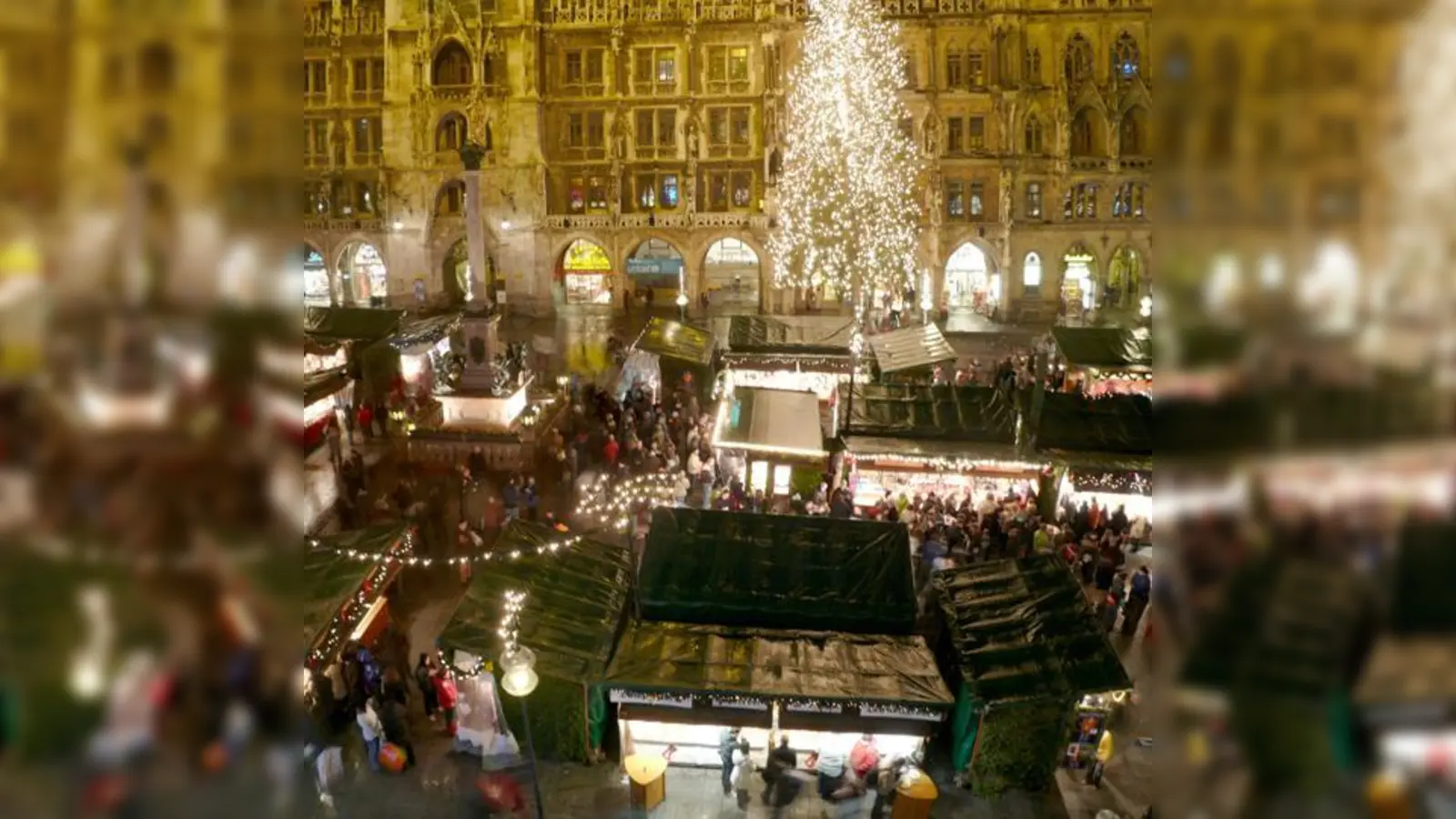 Große Menschenansammlungen, wie der Christkindlmarkt am Marienplatz, ziehen naturgemäß auch Taschendiebe an.  (Foto: gemeinfrei)