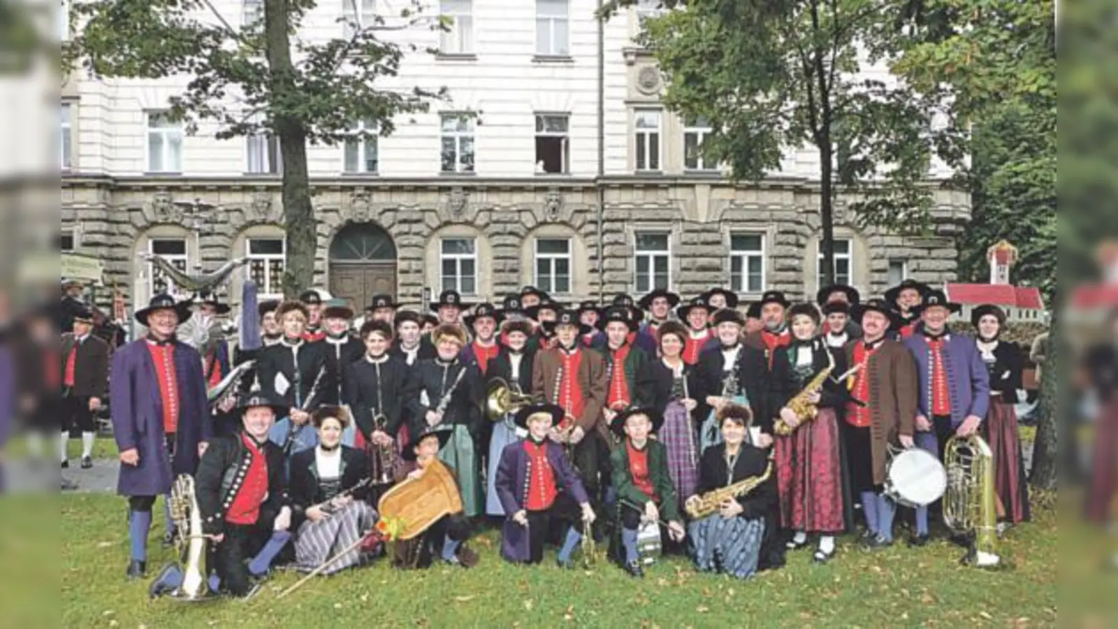 Junge Kapelle, aber schon viel Erfahrung mit Wiesn-Umzügen: die Geltinger  Musiker.   (Foto: VA)