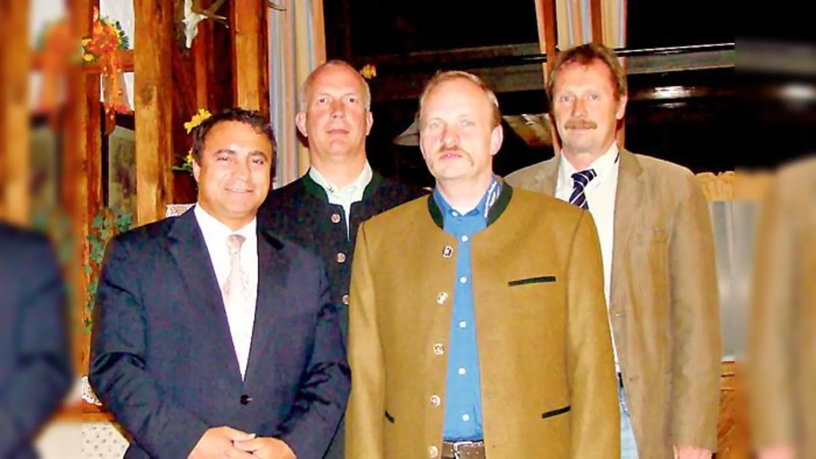 Die Vorstandschaft der EFB, Markus Scheuch, Michael Henke, Wolfram Ebenhöh und Wolfgang Liepert (v. l.), zieht ein überwiegend positives Fazit.	 (Foto: EFB)