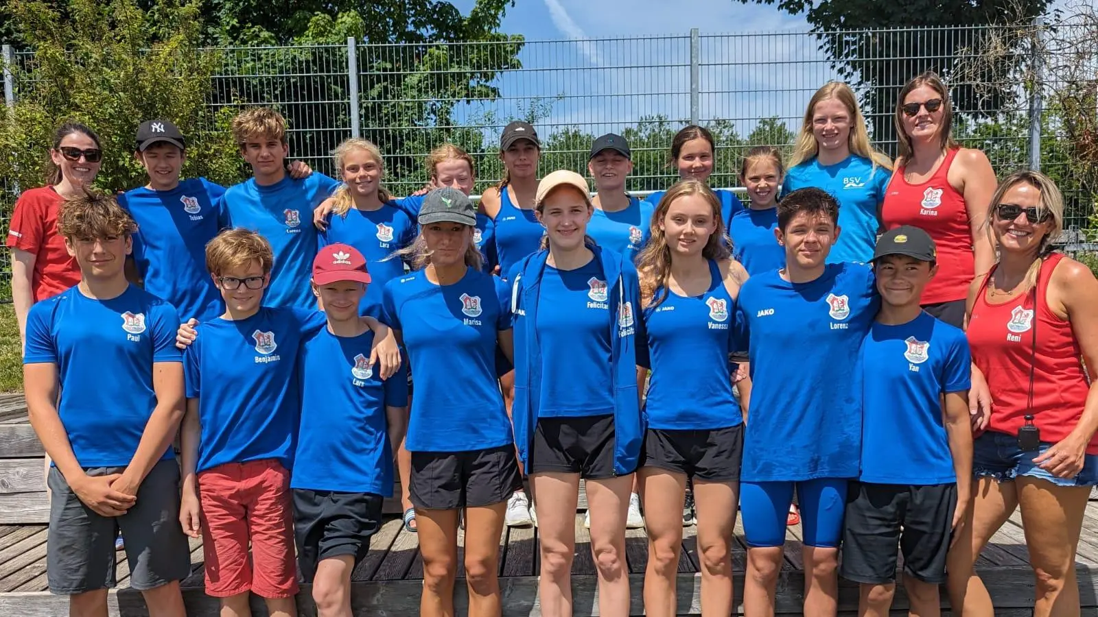 Erfolgreiche Mannschaft: insgesamt 39 Medaillen nahmen die Schwimmer mit nachhause. (Foto: SSG Neptun)