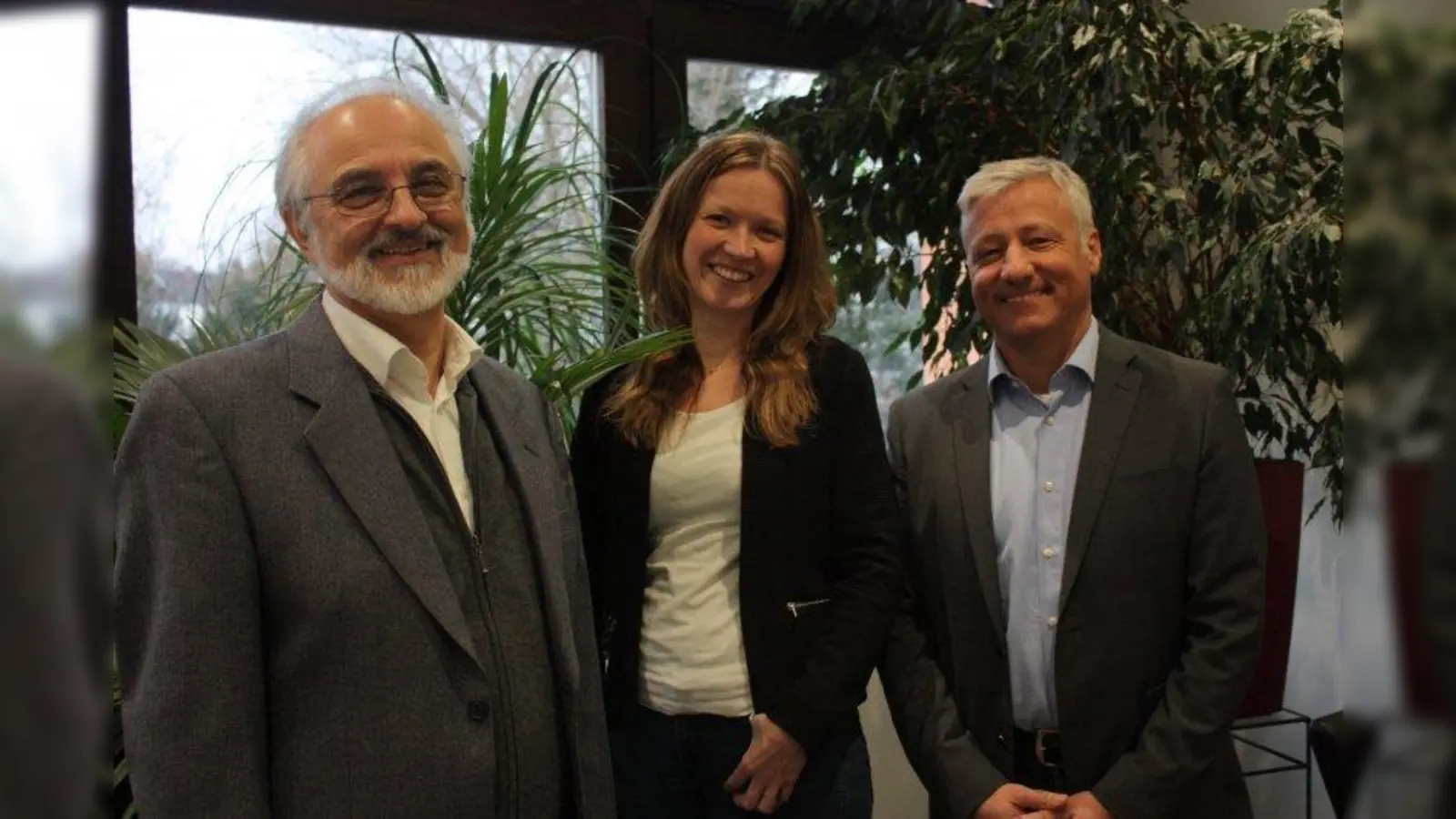 Schulleiter Peter Pickal, zweite Konrektorin Susanne Holzheu und erster Konrektor Klaus Förster (von links). (Foto: RSWM)