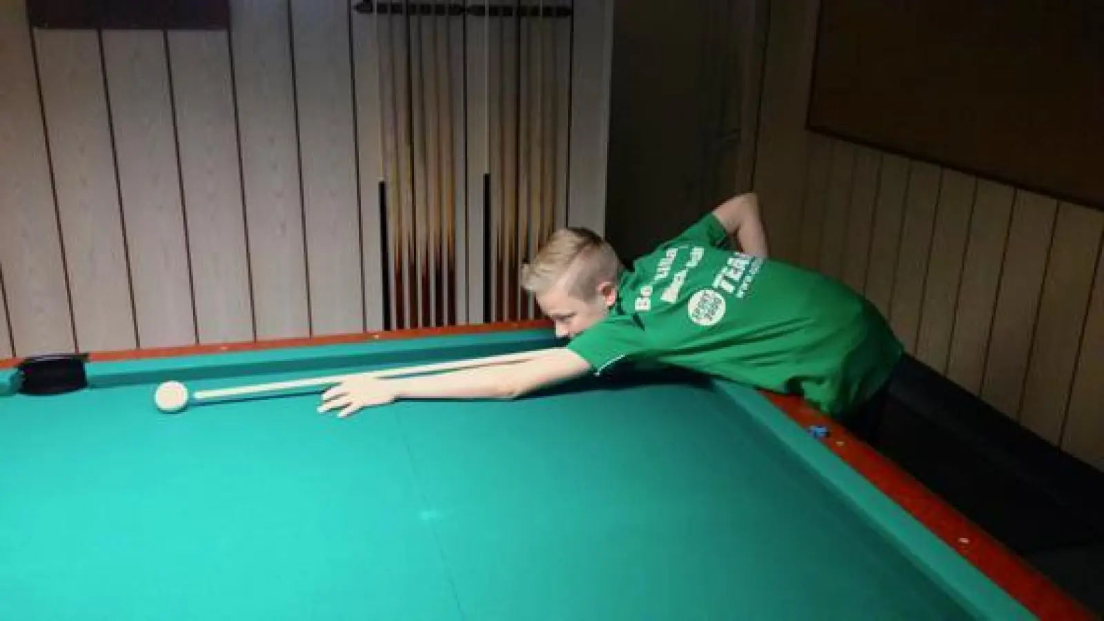 Nachwuchsspieler Anton Hastedt zeigte bei seinen Auftritten für Olimpia eine solide Leistung.	 (Foto: Verein)