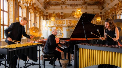 Gibt zwei Konzerte in der Schlossberghalle: das Trio Merak. (Foto: Trio Merak)