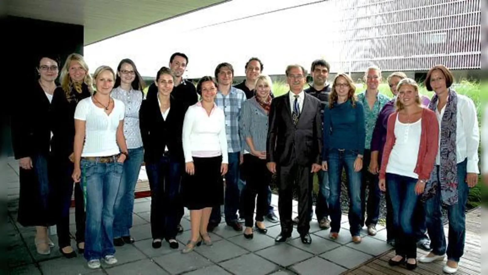 Auch das Lehrerkollegium ist in diesem Schuljahr angewachsen.	 (Foto: bb)