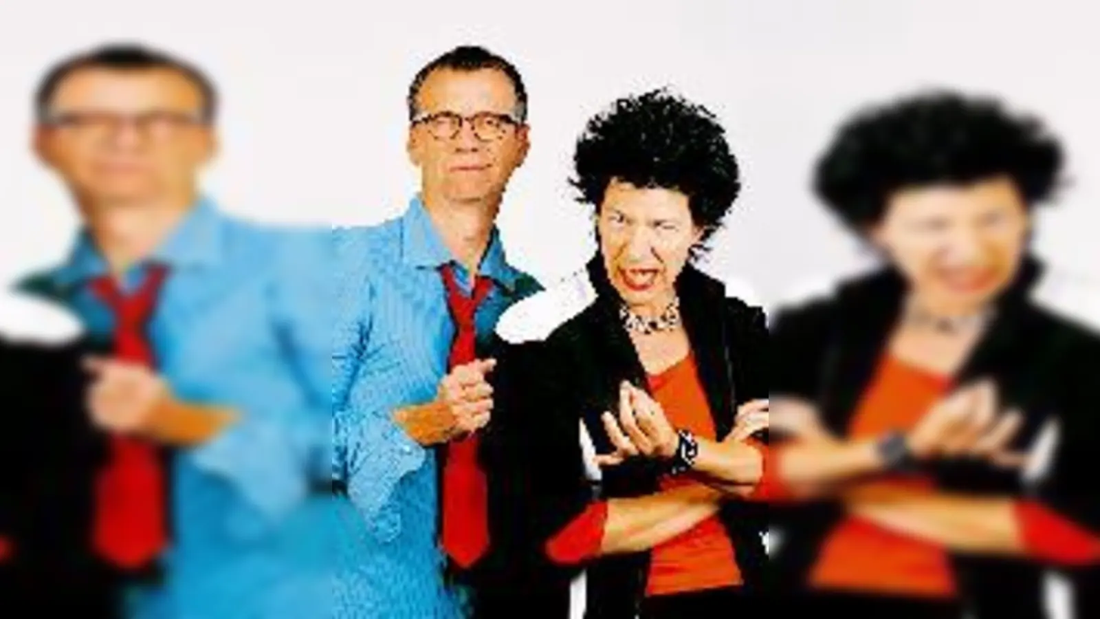 Wort trifft Bedeutung: Silvana Prosperi und Thomas Busse sind zu Gast im Bürgerzentrum.	 (Foto: J. Roeder)