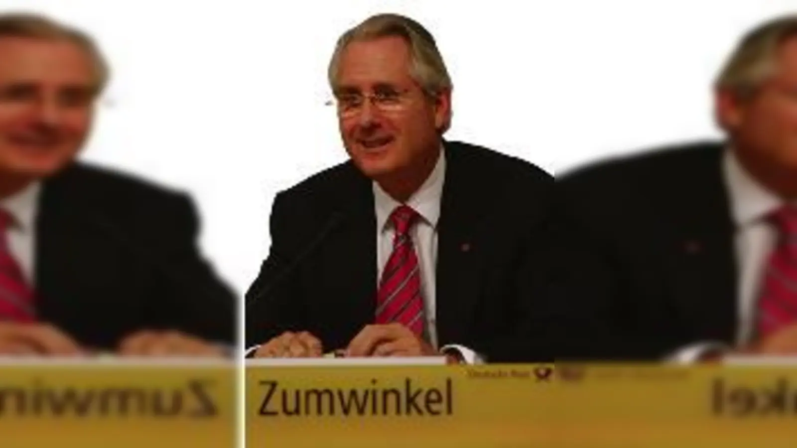 Will weiter Steuervorteile für sein Unternehmen: Post-Chef Zumwinkel.  (Foto: DPWN)