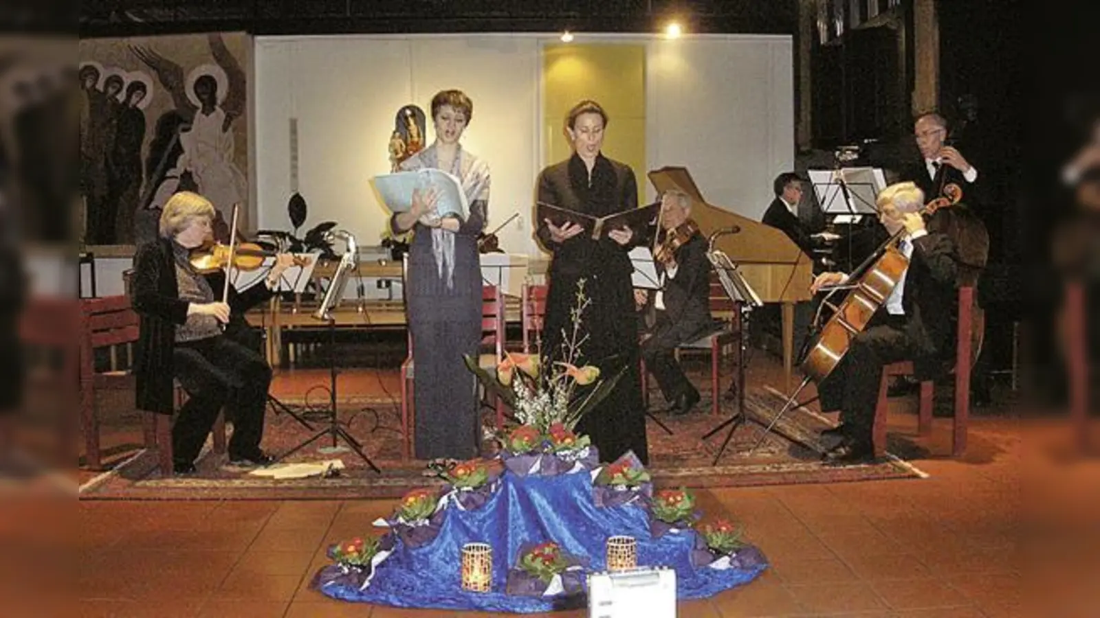 Barbara Müller (rechts) und Veronika Maginot musizieren gemeinsam mit »Viva la musica«. 	 (Foto: VA)