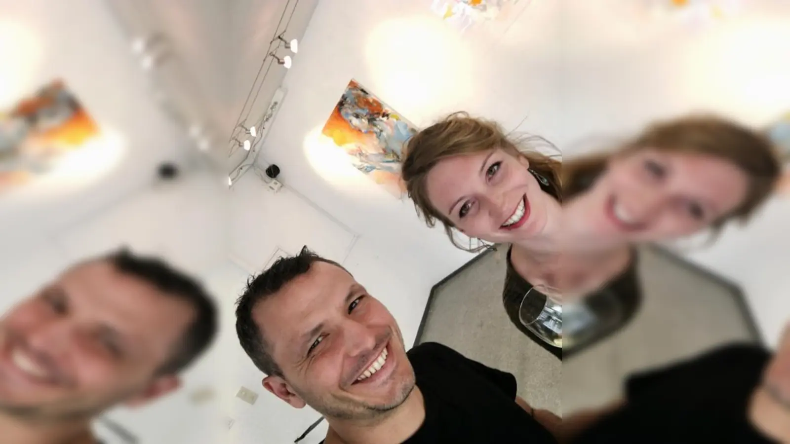 Anja Gebauer und Thomas Eichinger haben ein gemeinsames Atelier in Haidhausen. (Foto: privat)