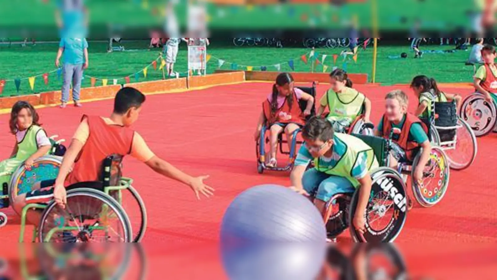 Kinder mit Handicap zeigen ihr Können beim Kicklusions-Nachmittag am 11. Juni.	 (Foto: VA)