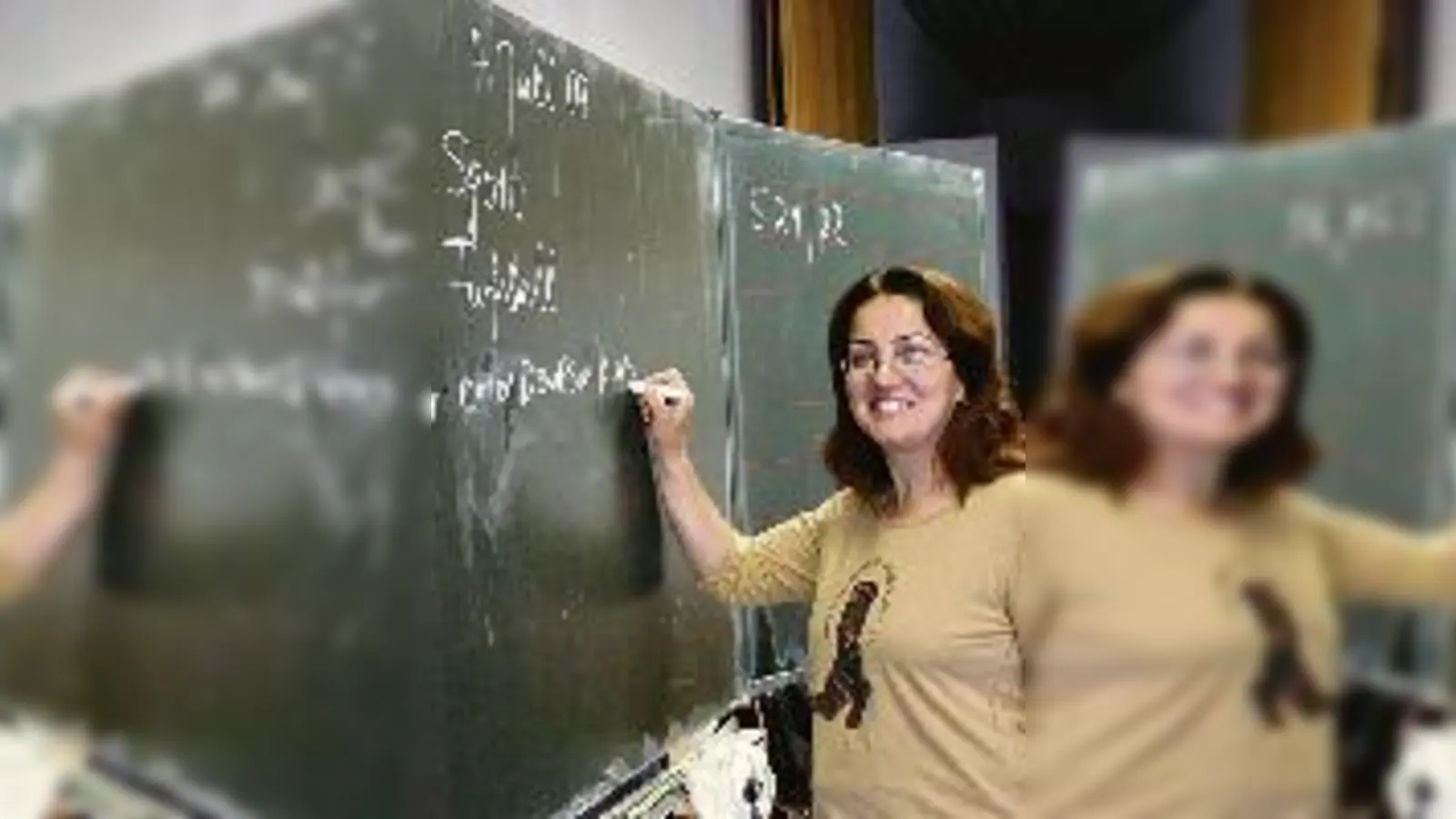 Asil kommt aus dem Irak und lernt in Moosach Deutsch  die Sprache ihrer zweiten Heimat.	 (Foto: cr)