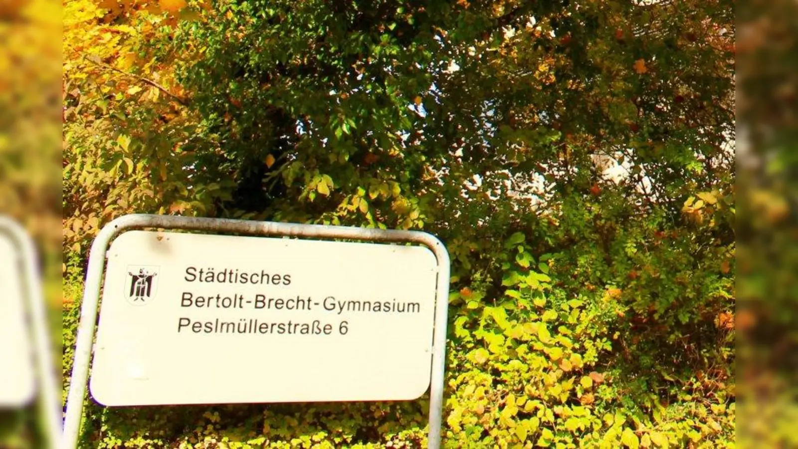 Bert-Brecht-Gymnasium. (Foto: us)