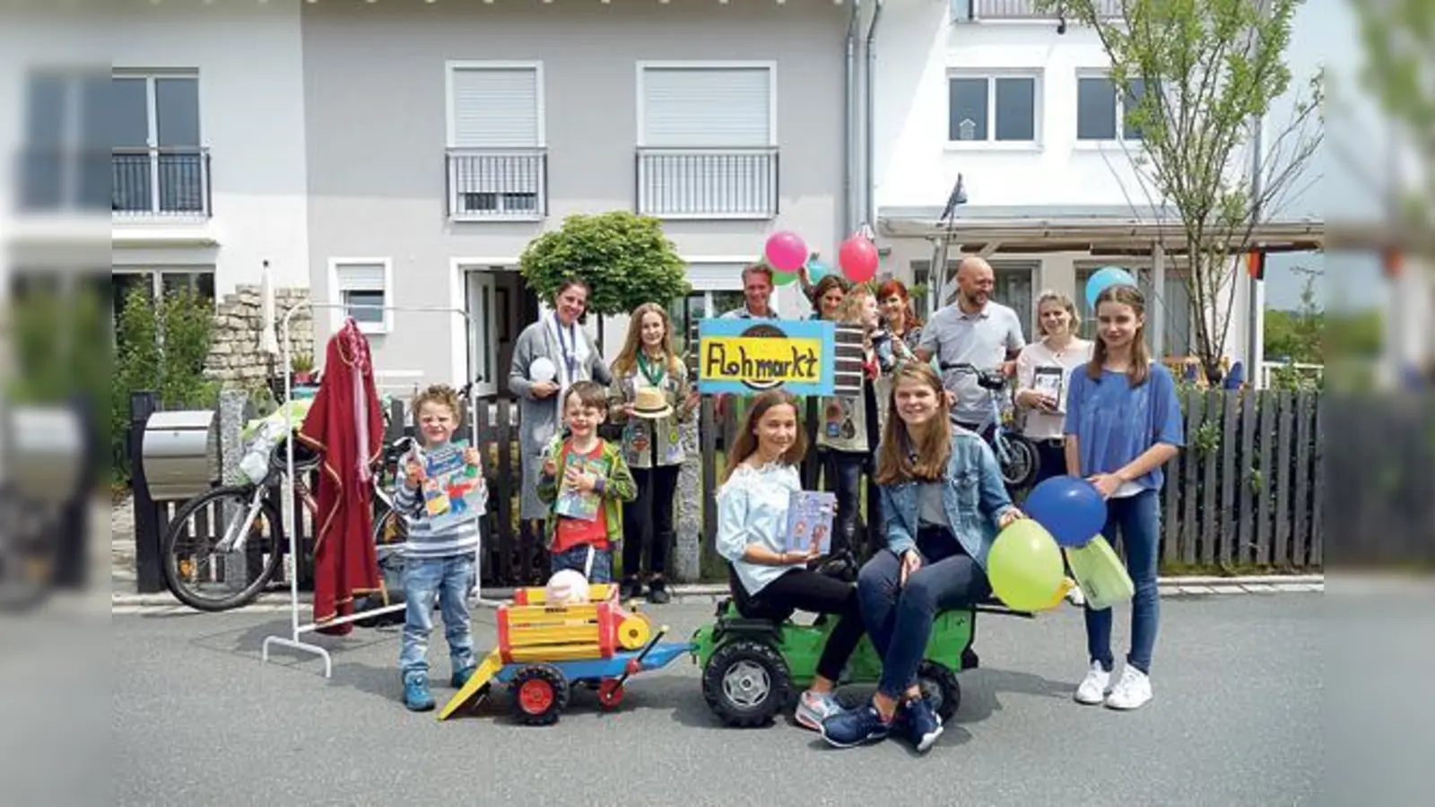 Die Nachbarschaft in Putzbrunn und in der Waldkolonie ist bereit, am Sonntag startet der große Garagenflohmarkt ab 13 Uhr für alle Schnäppchenjäger.	 (Foto: hw)