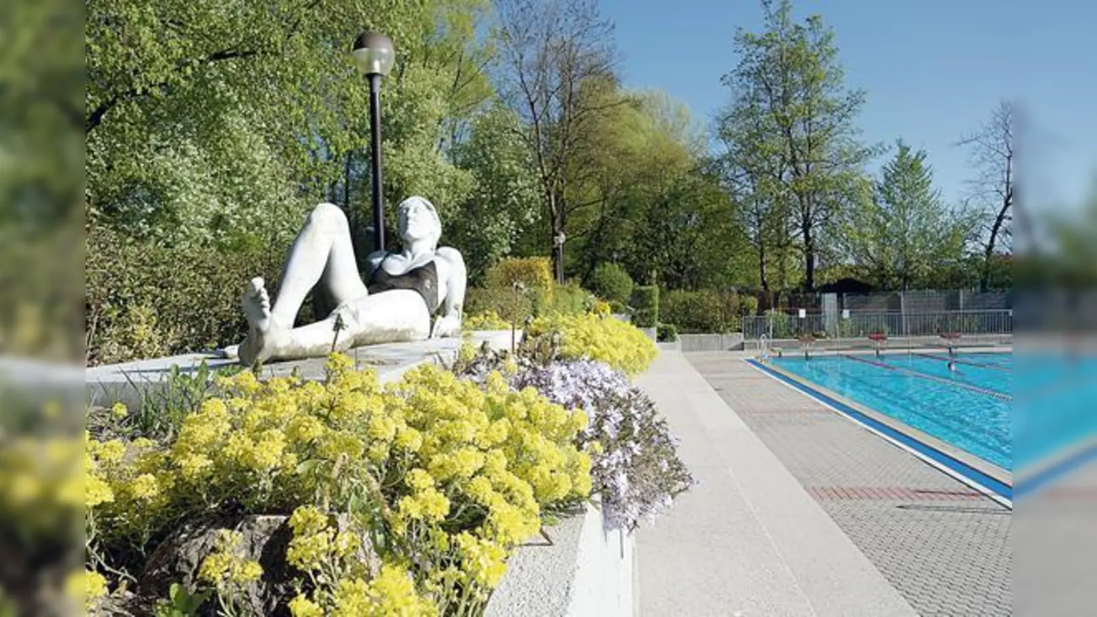 Am Muttertag wurde das Unterhachinger Freibad eröffnet. Jetzt heißt es wieder Badespaß satt.	 (Foto: hw)