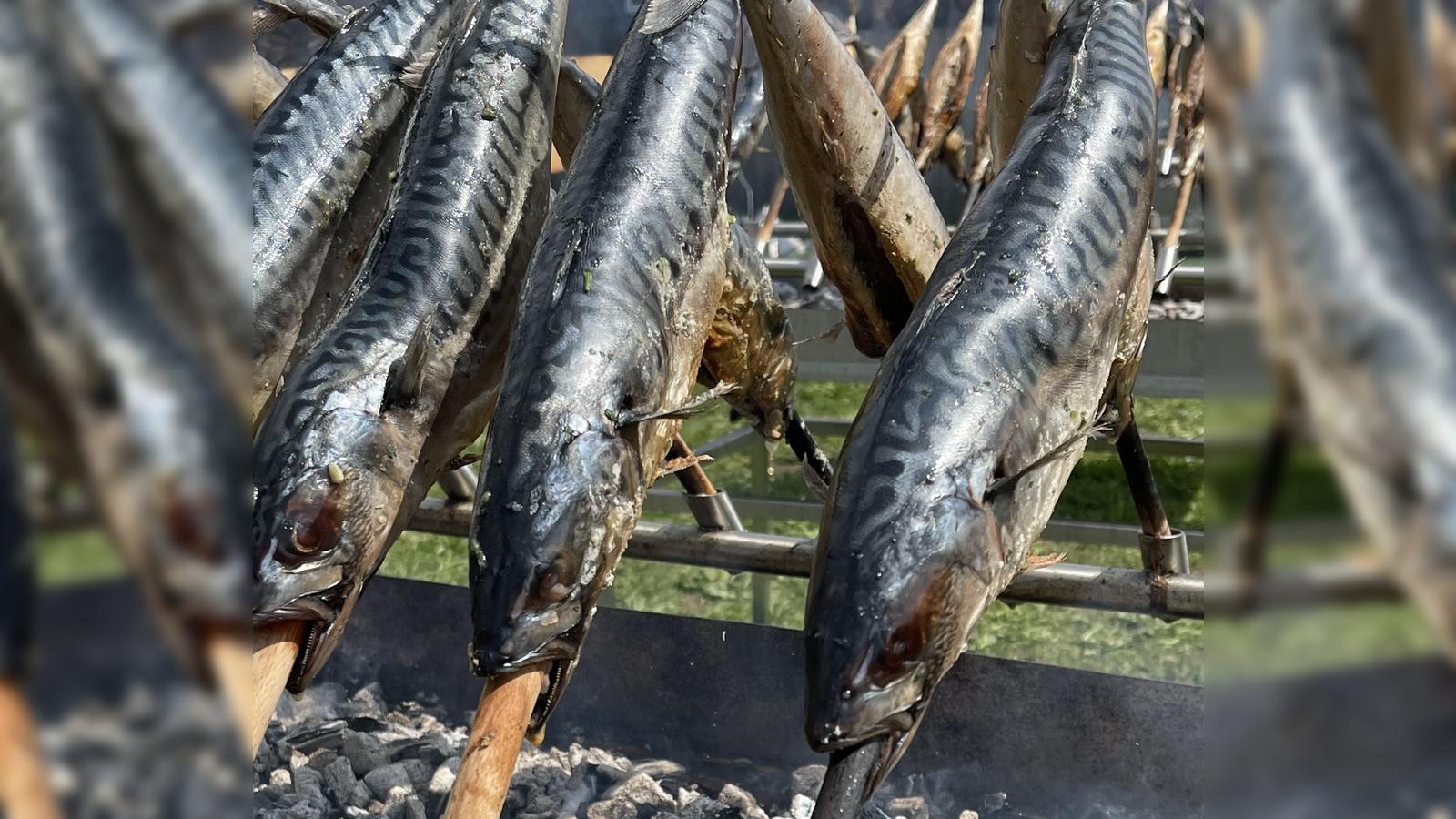 Birker Burschen grillen Steckerlfisch | Wochenanzeiger